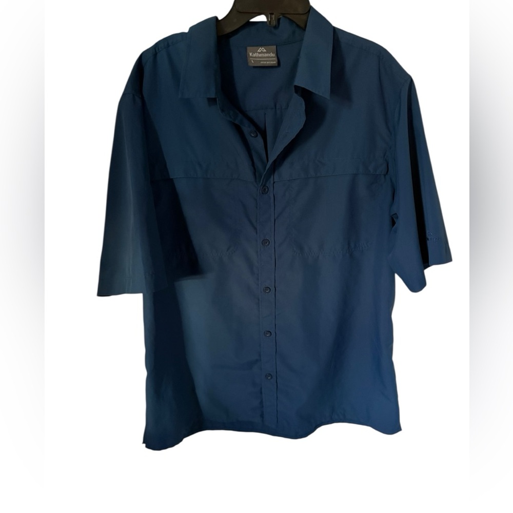 Kathmandu Navy Blue Shirt Size Large